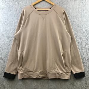 Bylt Basics Tan Premium Crewneck Sweatshirt Size XL